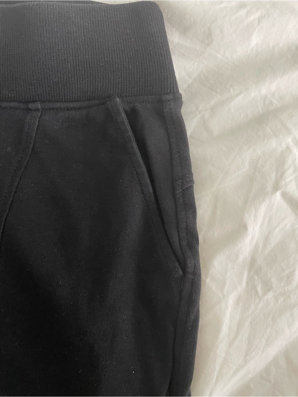 Everyday Wide-Leg Ponte Pants — Black - Picture 6 of 6